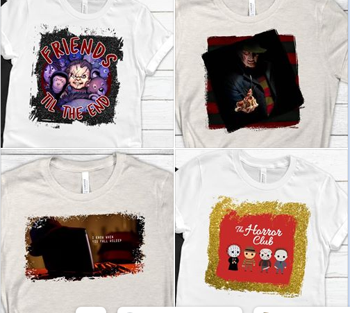 Download Horror Scary Movie Chucky Freddy Bundle Sublimation PNG ...