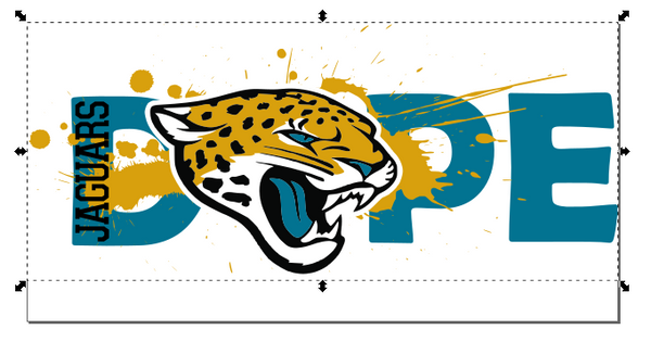 Jacksonville Jaguars Football Rhinestone Heart Sublimation Transfer The Svg Corner