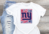 New York Giants Sublimation Transfer