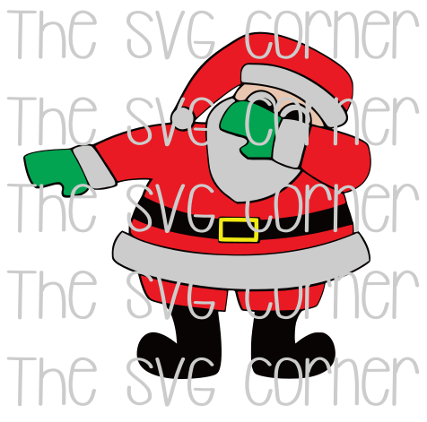 Download Dabbing Santa Christmas Winter Holiday Svg File The Svg Corner 3D SVG Files Ideas | SVG, Paper Crafts, SVG File