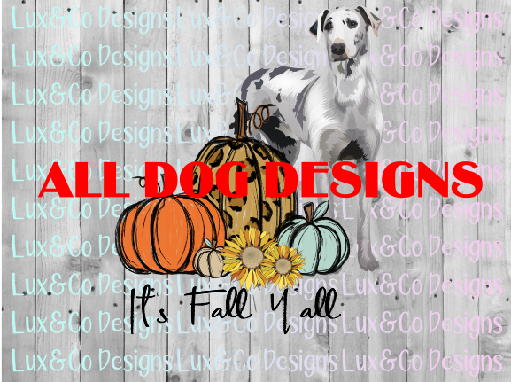 Download Bundle Its Fall Yall Pumpkin Sunflower Cheetah Dog Sublimation Png Dig Lux Co