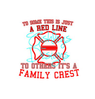 Download To Some This Is Just A Red Line To Others Its A Family Crest Svg File Lux Co