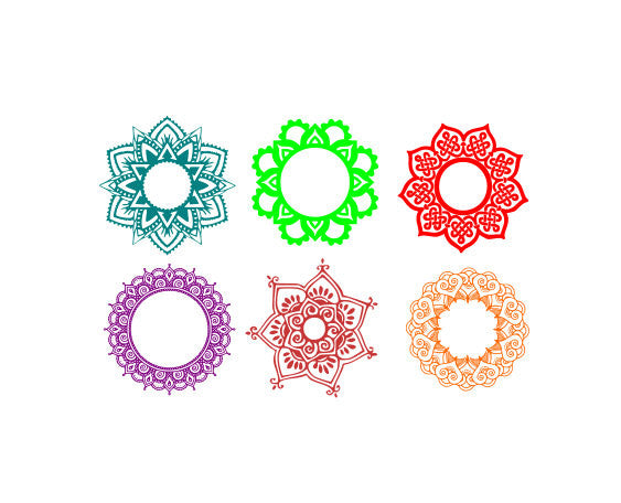 Free Free 248 Mandala Flower Monogram Svg SVG PNG EPS DXF File