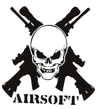 Download Airsoft Gun Skull SVG File - The SVG Corner