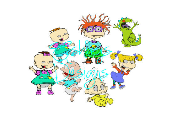 Download Tommy Angelica Chucky Rugrats Crew Lot Bundle Svg File Lux Co