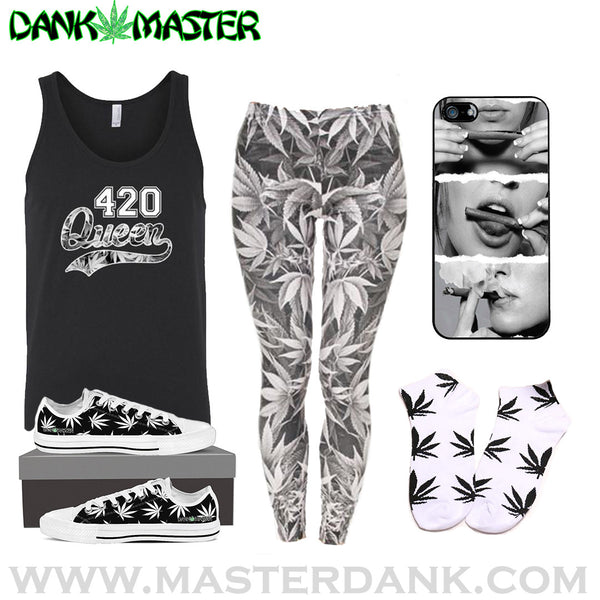 Dank Master 420 Apparel weed clothing, marijuana fashion, cannabis shoes, hoodies, pot leaf shirts and hats for stoner men and women.