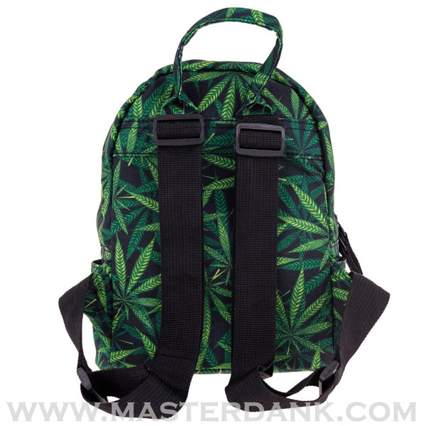Dank Master 420 Apparel  weed clothing, marijuana fashion, cannabis shoes, and hats for stoner men and women mini backpack