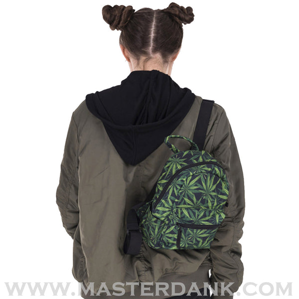      Dank Master 420 Apparel  weed clothing, marijuana fashion, cannabis shoes, and hats for stoner men and women mini backpack