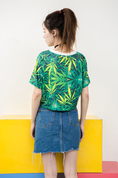 Dank Master damn weed crop tee 420 stoner fashion ganja pot leaf cannabis marijuana