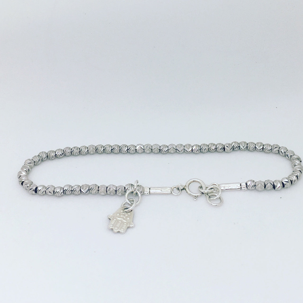 diamond cut bracelet