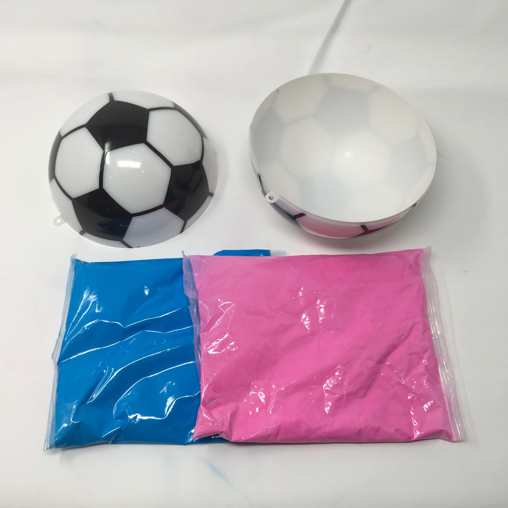 Gender Reveal Soccer Ball Pink And Blue Kit Gender Reveal Balls 1571