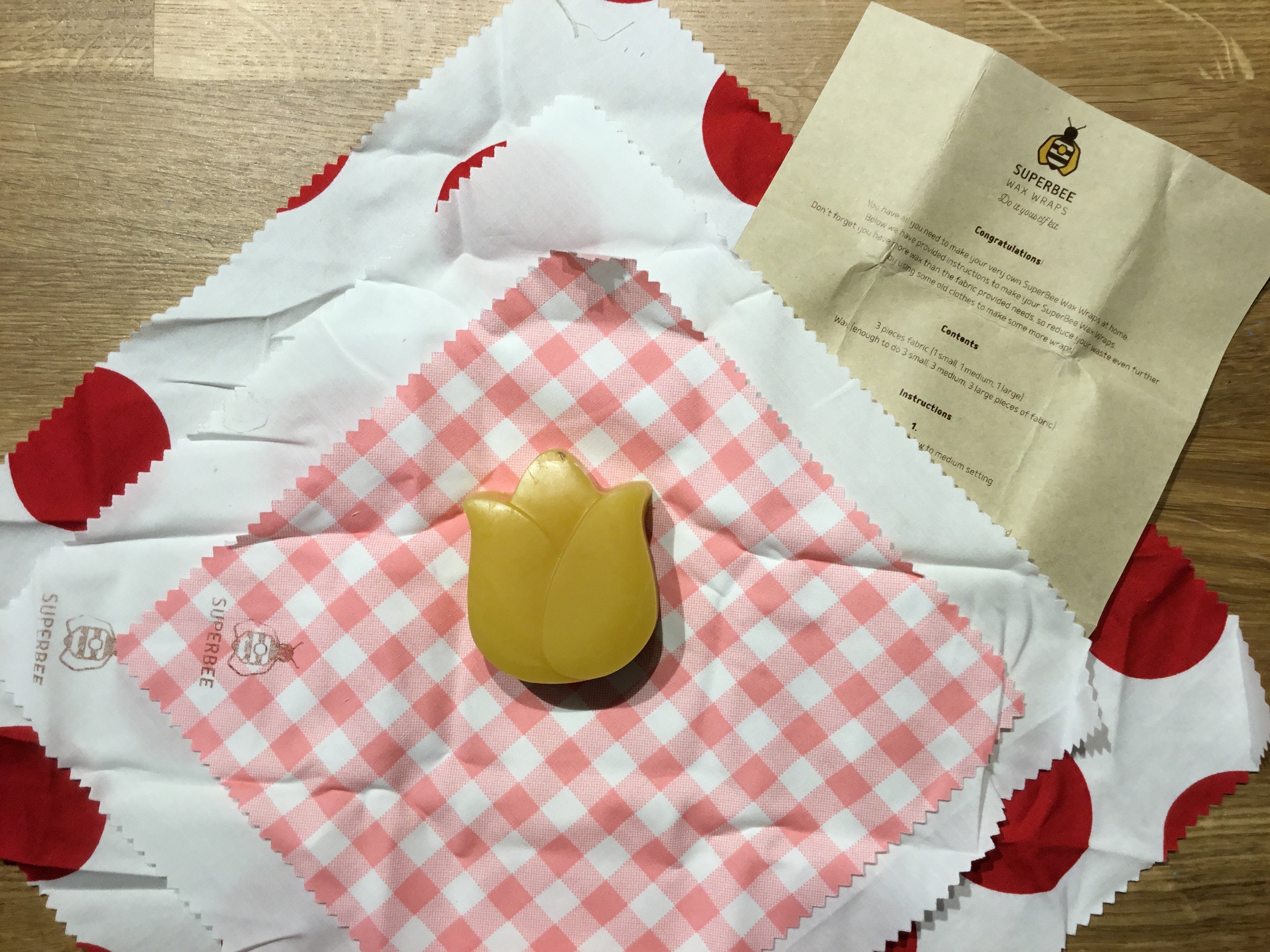 Diy Beeswax Wraps Kit Diy蜂蠟布套裝 Do Your Own Beeswax Food Wrap Edgar Fill Green