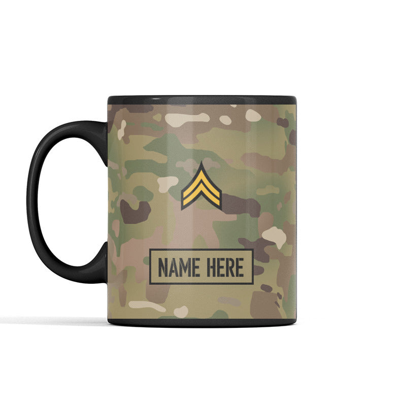 Personalized Us Army All Ranks Mug Bamugi 8307