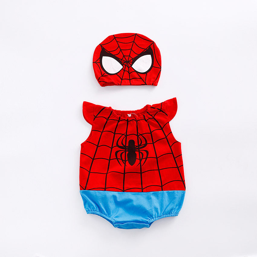 jual [333111] - IMPORT Jumper Baby Girl 3 Bln - 1 Thn - Motif Cute Girl Spiderman 