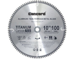 Concord Blades ACB1000T 100HP 10-Inch 100 Teeth Non-Ferrous Metal Saw Blade