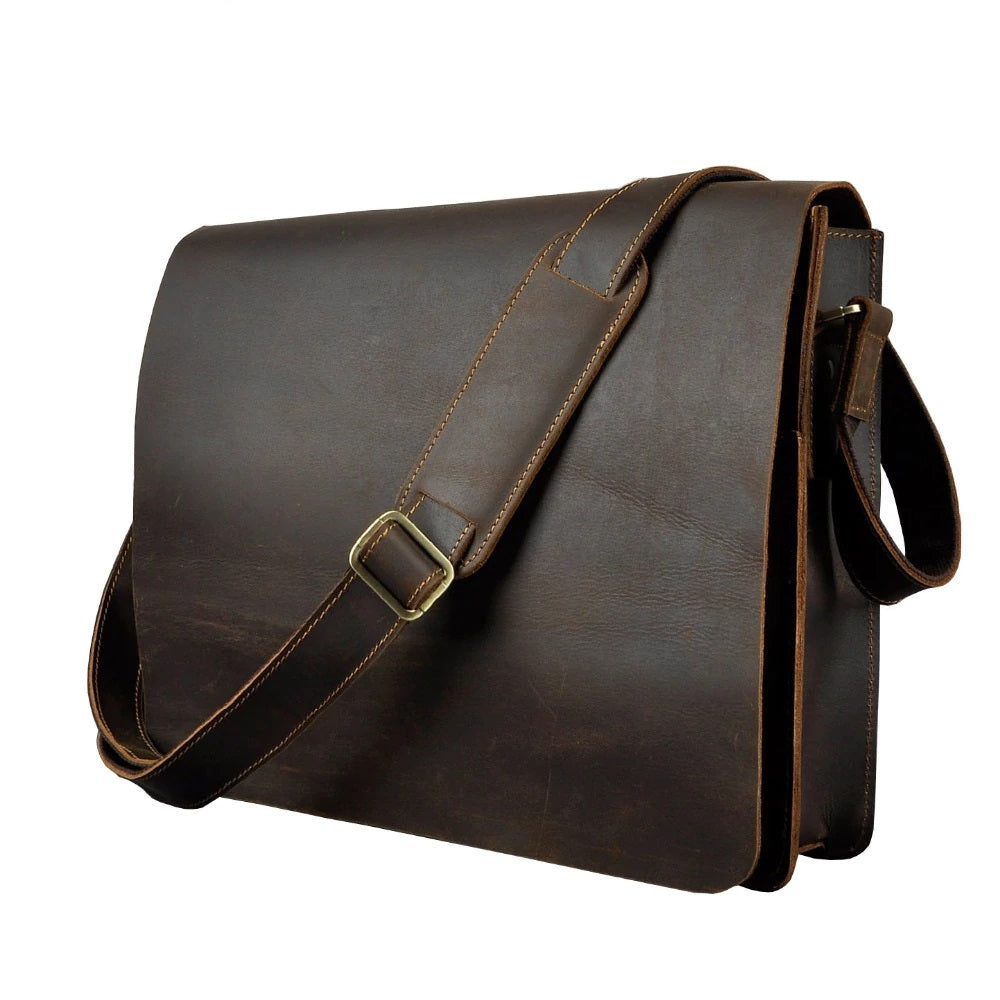 male leather messenger bags