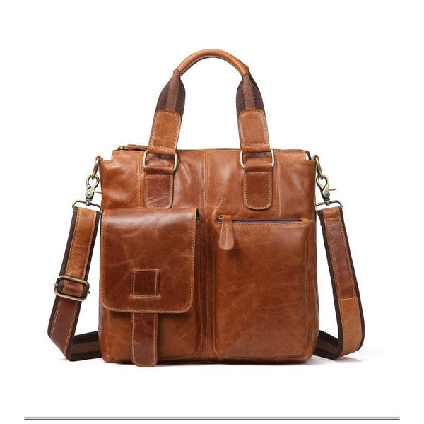 Genuine Leather Messenger Shoulder Bag | Leather Bags Gallery