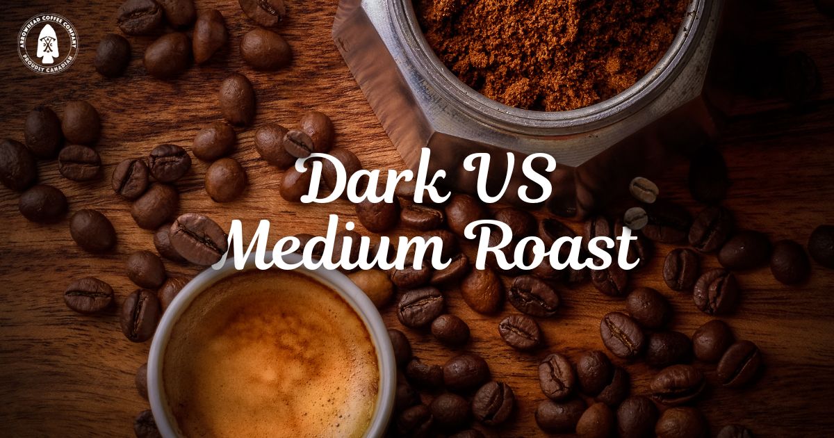 dark vs medium roast blog banner
