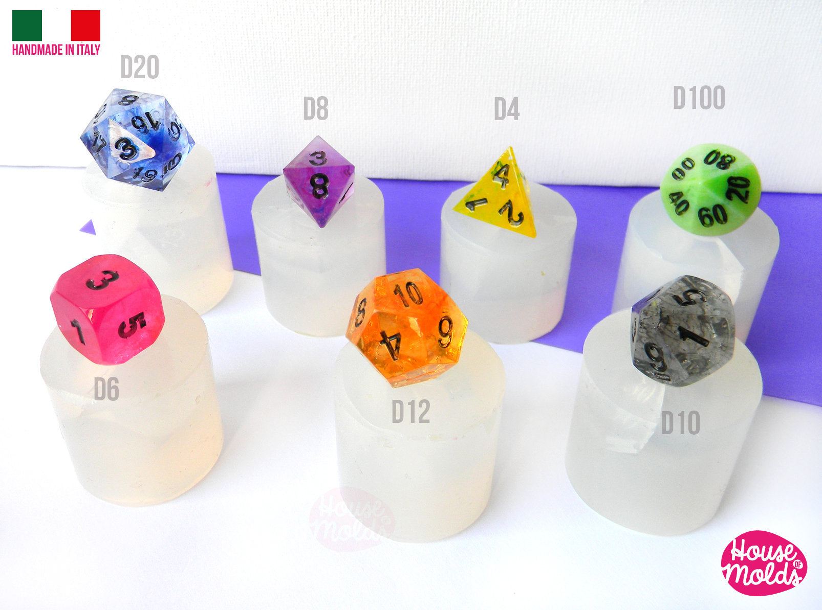 Help with getting resin off dice mold : r/DiceMaking