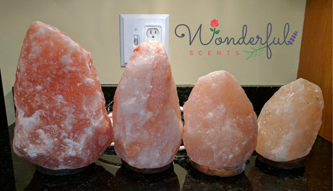 Wonderful Scents Himalayan Salt Lamp Collection