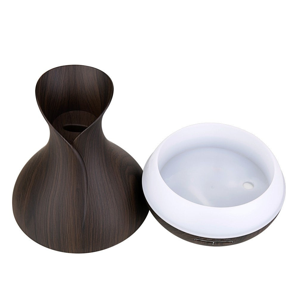 400 ml Wood Grain Vase Style Essential Oil Diffuser Oneself Wonderful