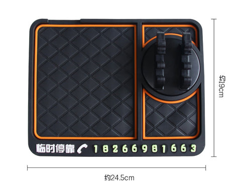 multifunction car anti-slip mat auto phone