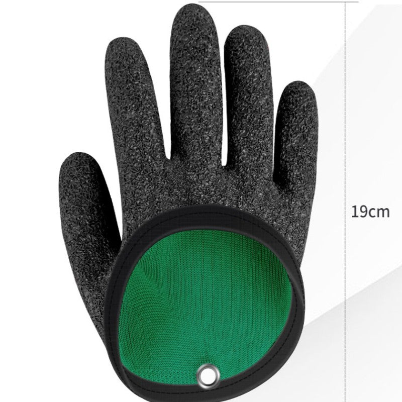 Cut-resistant Fishing Gloves, with Magnet Hooks, Soft and Elastic