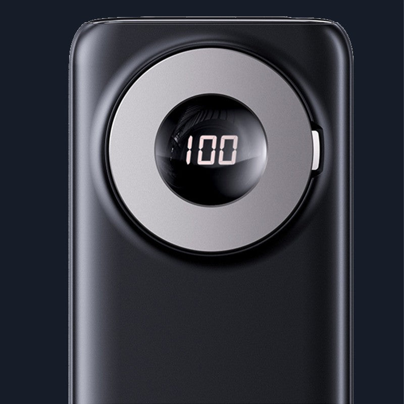 10000mAh Magnetic Wireless Charging Power Bank, with Built-in Phone Ho –  GizModern