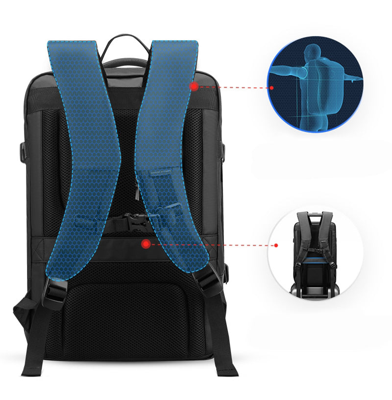 Waterproof Backpack with Multiple Compartments, Independent Digital La ...