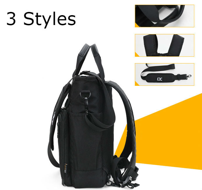 Retractable Large-Capacity Backpack with Various Styles, Headphone Por ...