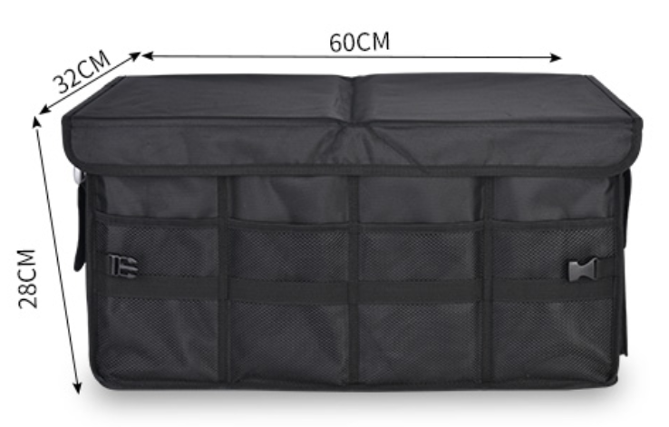 Multifunctional Foldable Car Trunk Storage Box, with 50L Large Capacit ...