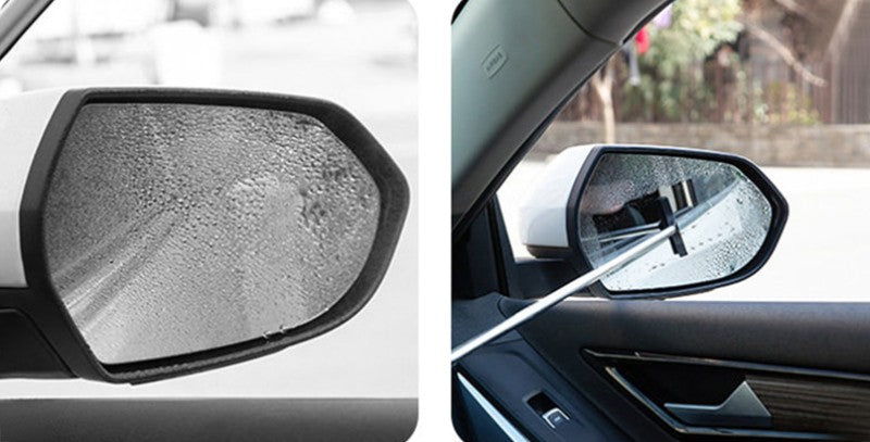 Retractable Rear-view Mirror Wiper, for Sedan, SUV, Trucks – GizModern
