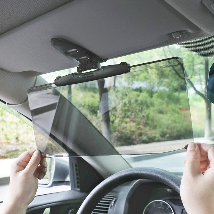 Car Anti-Glare Anti-UV Sun Visor, with Adjustable Angle, Compatible with All Types of Vehicles