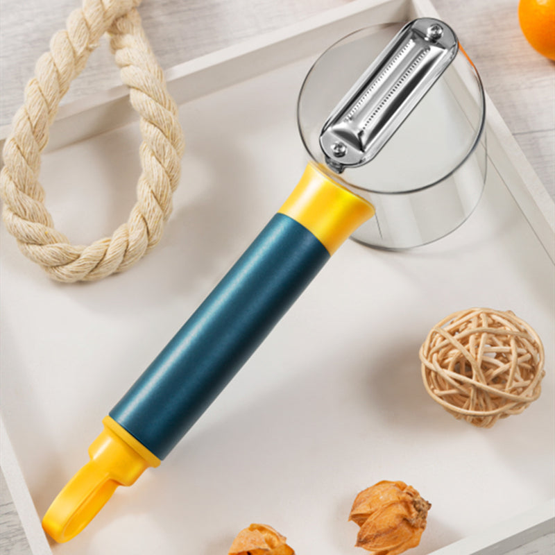 Vegetable Fruit Peeler, with Peel Storage, for Carrots, Cucumber, Appl –  GizModern