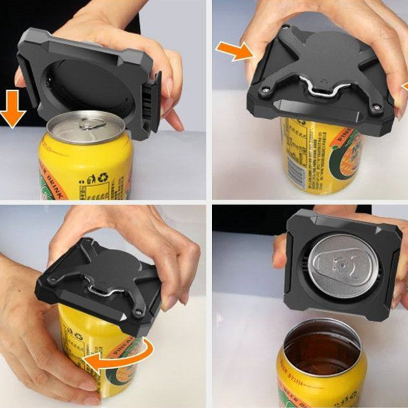 2-in-1 Topless Soda Can Opener, for Pops & Beer – GizModern