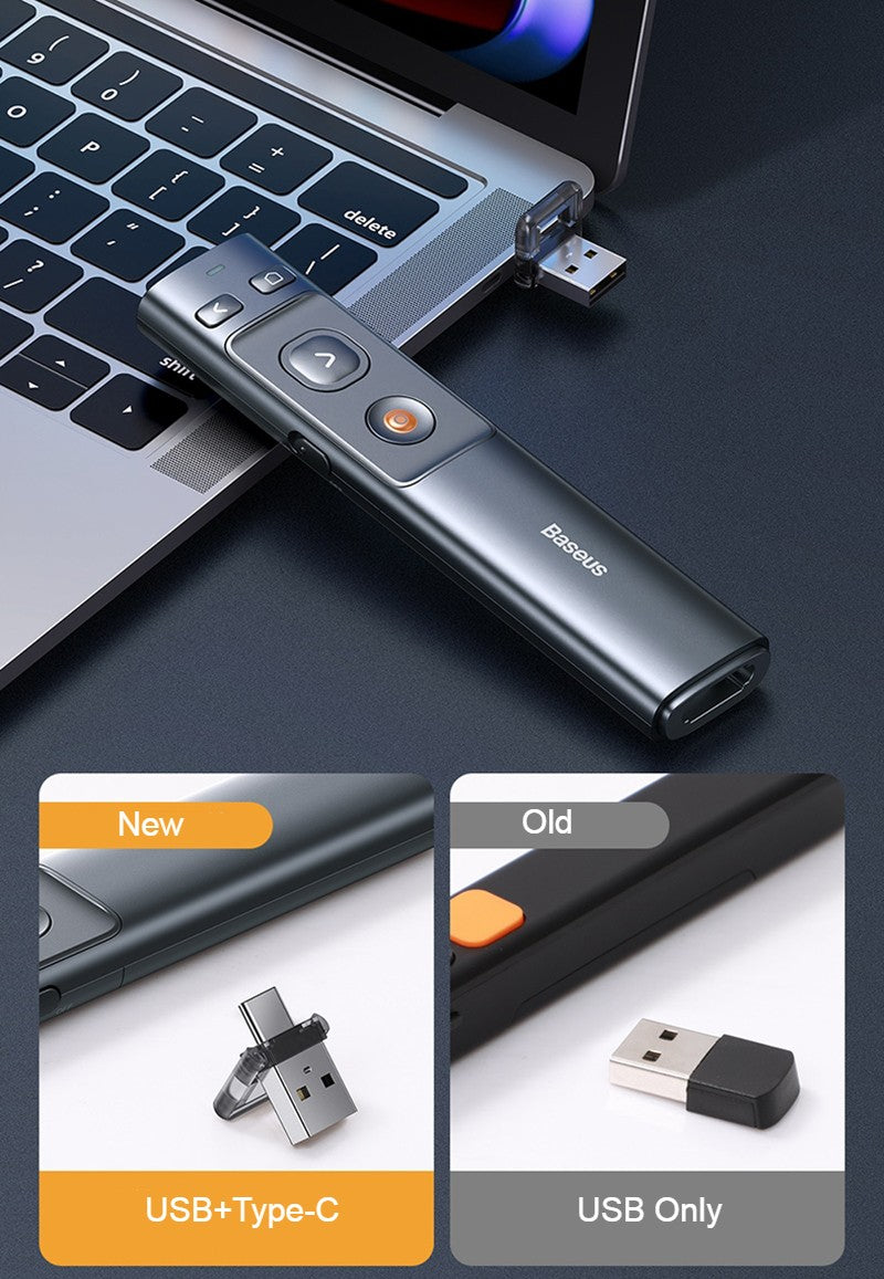 presentation clicker usb c