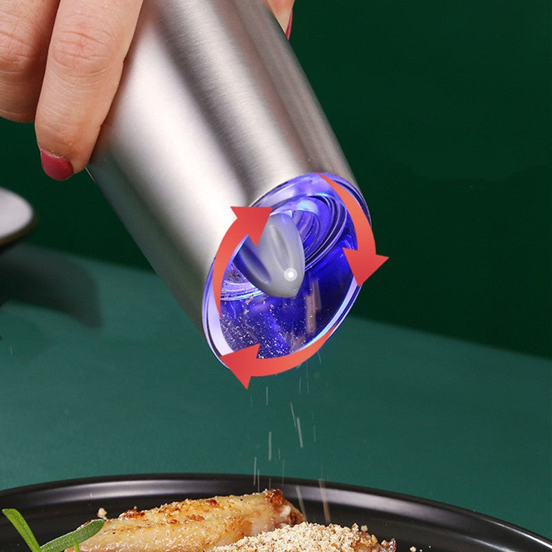Electric Salt and Pepper Grinder, with Adjustable and Auto On/Off Desi –  GizModern