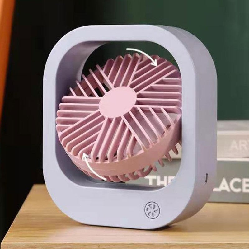 Portable USB Fan, with 3 Speed Settings and Adjustable Angle, for Home & Office