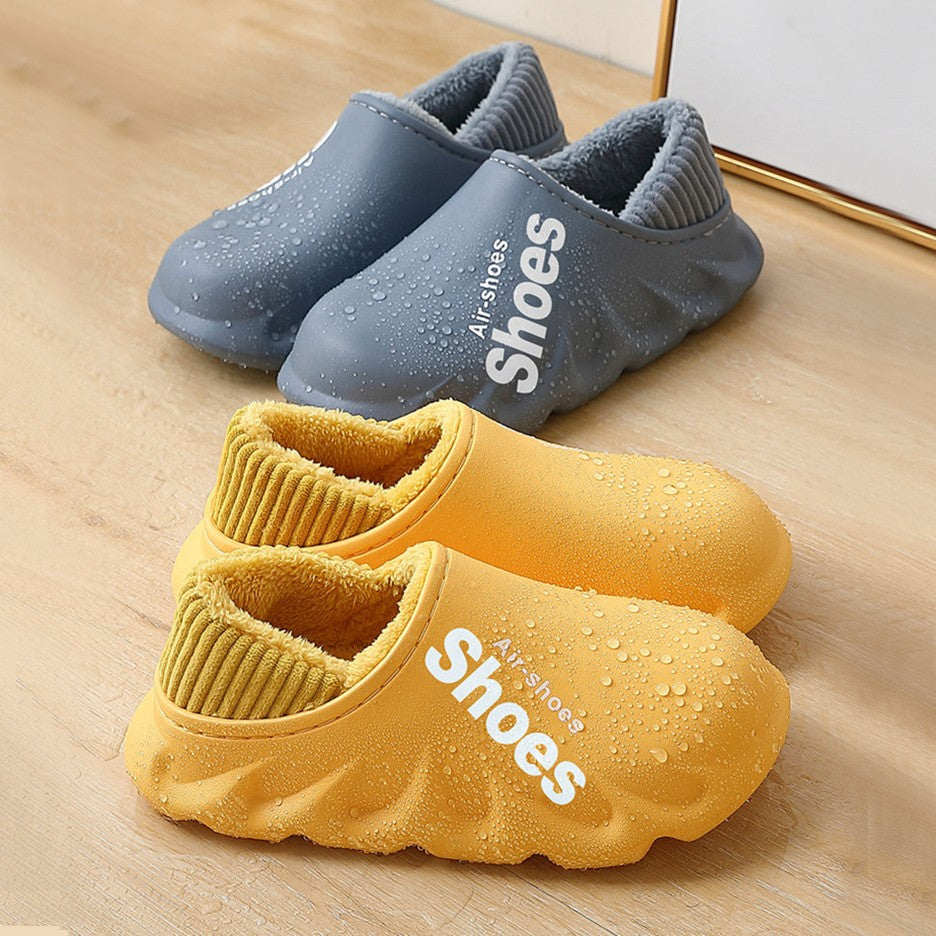 2 Pair Pack - Super Soft Cozy Slippers with Slip-Resistant Bottom Sole |  eBay
