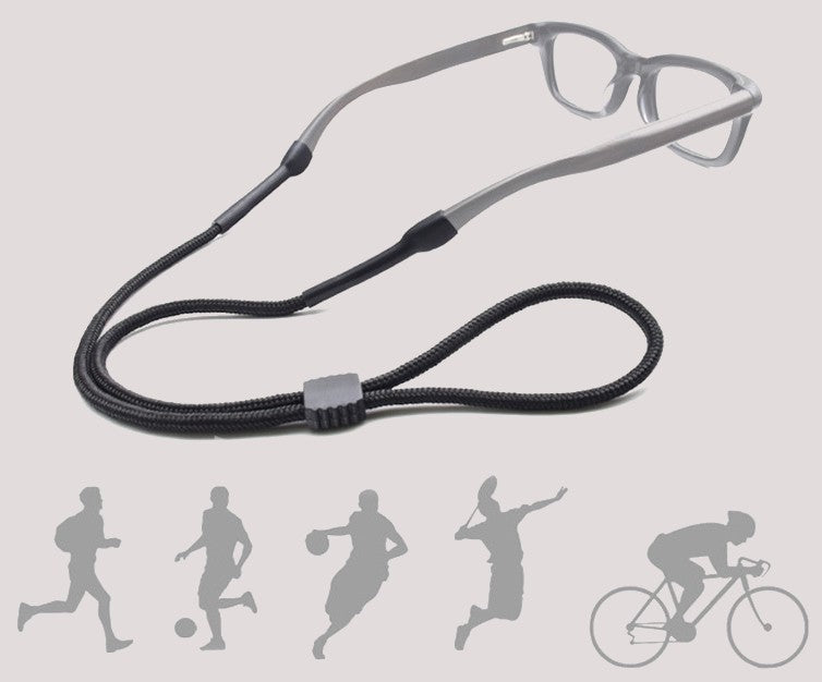 Versatile Eyewear Retainer Eyeglasses Strap, with Adjustable Length, for Running, Hiking, Glasses, Sunglasses (2-Pack)