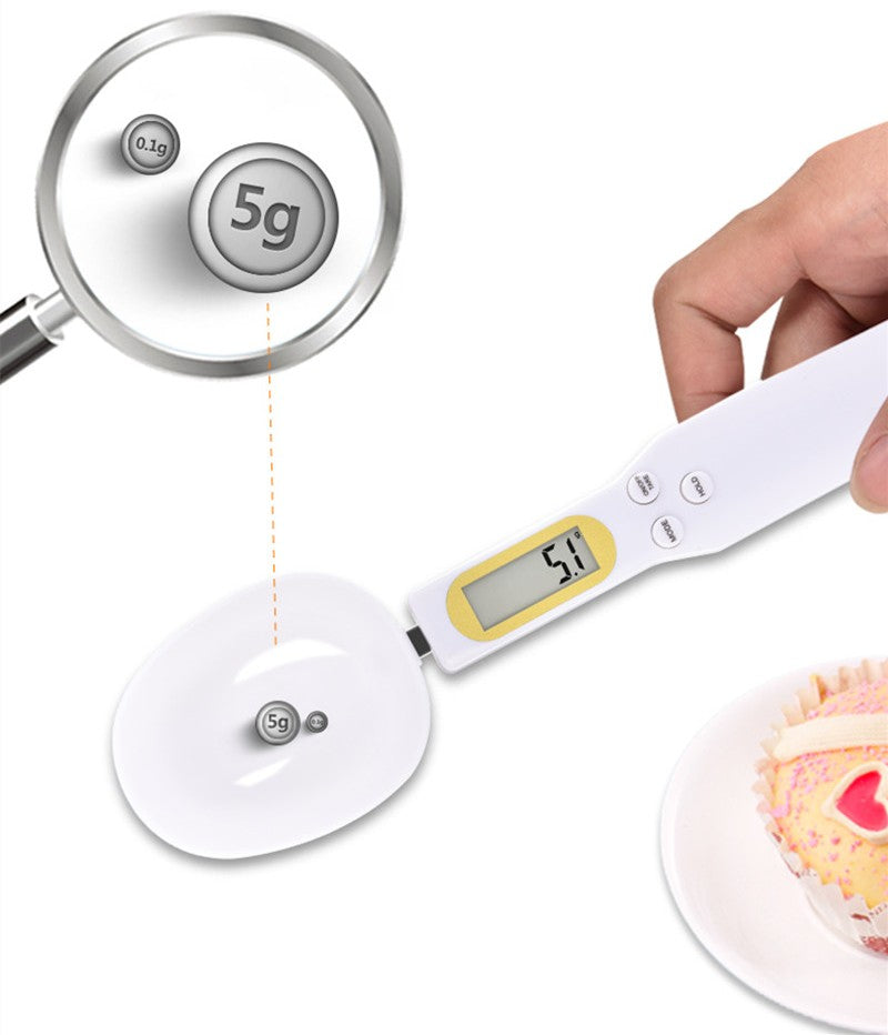 Kitchen Measuring Spoon with Digital LCD Display - ScoopWeigh – Might &  Muscle