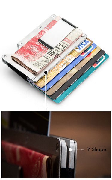 Beautifully and Securely Engineered Aluminum RFID Wallet & Card Holder ...