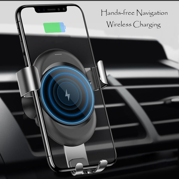 Drive Safer and Charge Faster with Wireless Charging Car Mount – GizModern