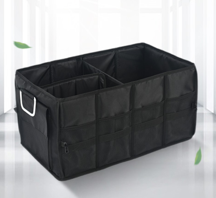 Multifunctional Foldable Car Trunk Storage Box, with 50L Large Capacit ...