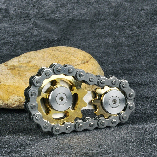 Metal Stainless Steel Chain Gears Fidget Toy, for Kids Teens Adults