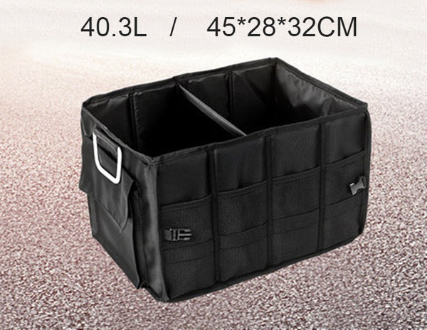 Multifunctional Foldable Car Trunk Storage Box, with 50L Large Capacit ...