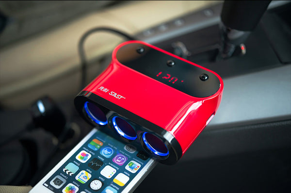 best multi port usb hub car charger