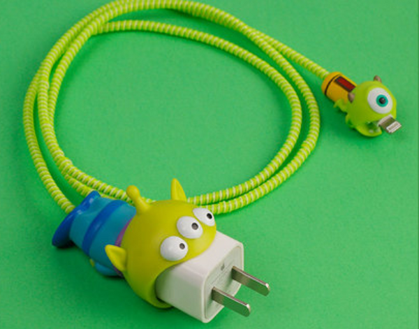 Cute Charging Cable Protector Set With Cable Protector And Dual Cable