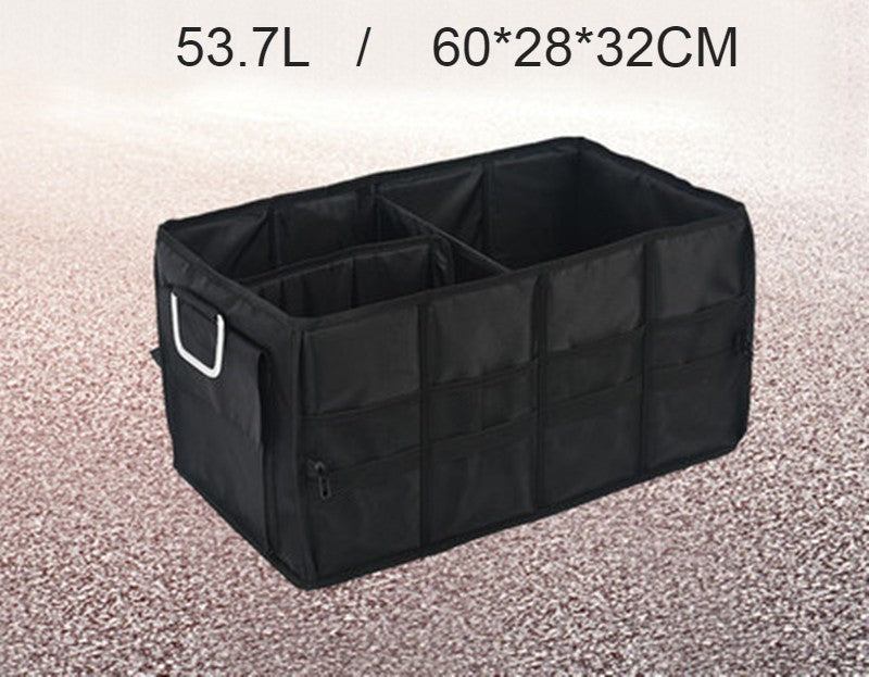 Multifunctional Foldable Car Trunk Storage Box, with 50L Large Capacit ...