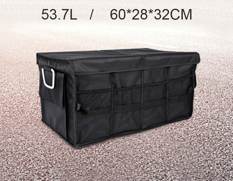 Multifunctional Foldable Car Trunk Storage Box, with 50L Large Capacit ...